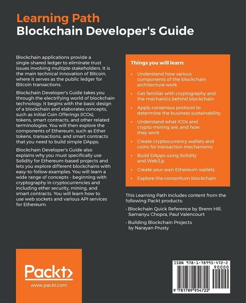 Produktbild: Blockchain Developer's Guide