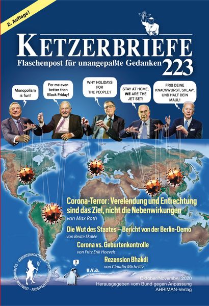 Produktbild: Corona-Terror: Verelendung und Entrechtung sind das Ziel, nicht die Nebenwirkungen