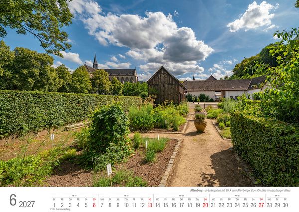 Produktbild: Altenberg 2027 Bildkalender A3 Spiralbindung