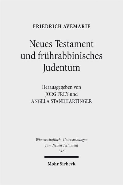 Produktbild: Neues Testament und fr&uuml;hrabbinisches Judentum