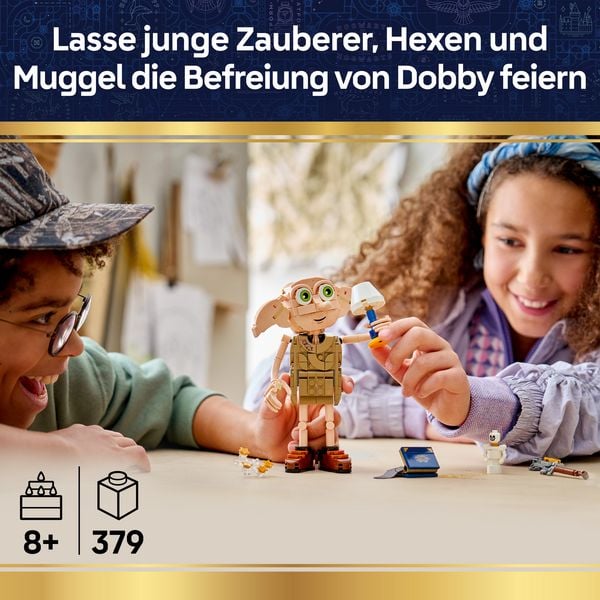 Produktbild: LEGO Harry Potter 76469 Dobby, der Freie Elf, Spielzeug ab 8 Jahren