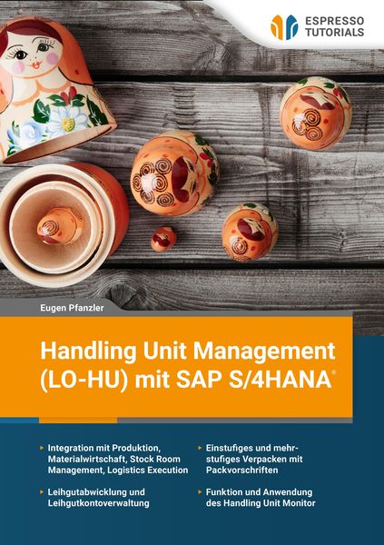 Produktbild: Handling Unit Management (LO-HU) mit SAP S/4HANA