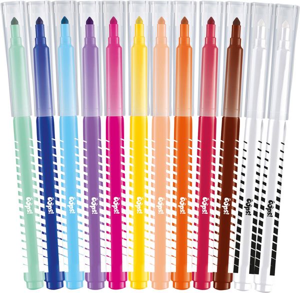 Produktbild: Maped Filzstifte radierbar COLOUR'PEPS OOPS 12 St&uuml;ck