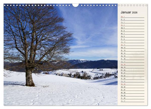 Produktbild: Auf Schusters Rappen... S&uuml;dlicher Oberrhein und S&uuml;dschwarzwald (Wandkalender 2026 DIN A3 quer), CALVENDO Monatskalender