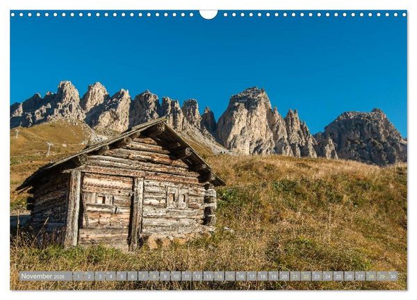 Produktbild: Herbst in den Dolomiten (Wandkalender 2026 DIN A3 quer), CALVENDO Monatskalender