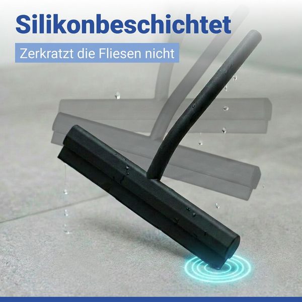 Produktbild: Turbo-Loc&reg; Duschabzieher Mod. Agana, mit magnetischer Wandhalterung