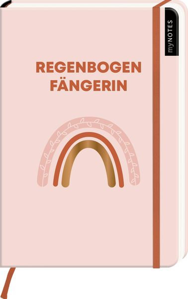 MyNOTES Notizbuch A5: Regenbogenfängerin