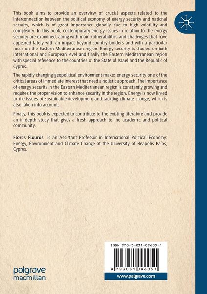 Produktbild: Energy Security in the Eastern Mediterranean Region