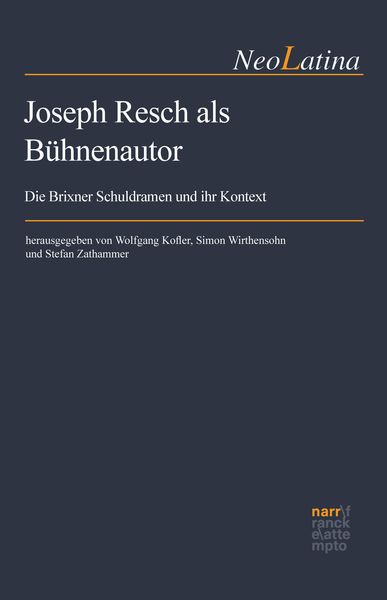 Produktbild: Joseph Resch als B&uuml;hnenautor