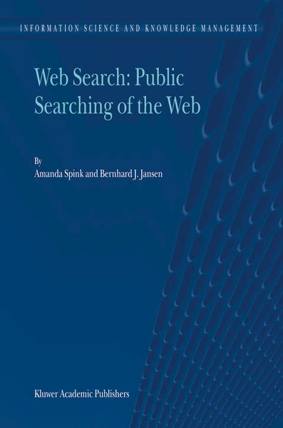 Produktbild: Web Search: Public Searching of the Web