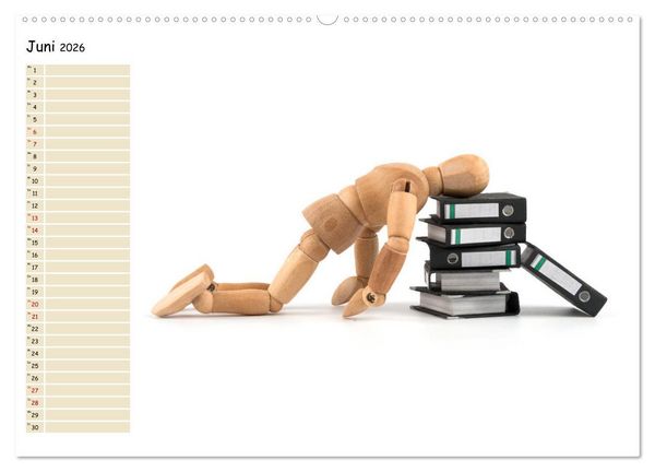 Produktbild: Und wieder ist es Montag... (Wandkalender 2026 DIN A2 quer), CALVENDO Monatskalender