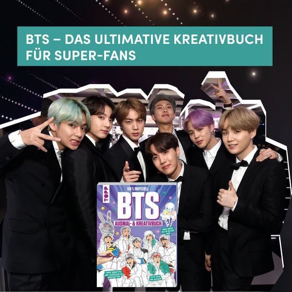Produktbild: BTS: Das inoffizielle Ausmal- & Kreativbuch