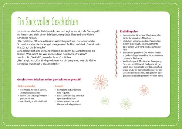 Produktbild: Mit Kita-Kindern Geschichten erz&auml;hlen