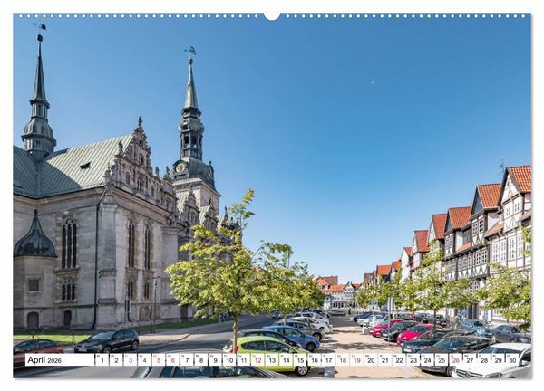 Produktbild: Wolfenb&uuml;ttel - Historisches Fachwerk (hochwertiger Premium Wandkalender 2026 DIN A2 quer), Kunstdruck in Hochglanz