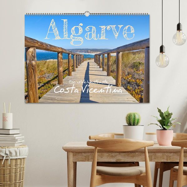 Produktbild: Algarve - Die wilde Westk&uuml;ste Costa Vicentina (Wandkalender 2026 DIN A2 quer), CALVENDO Monatskalender
