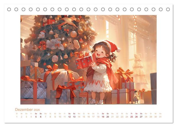 Produktbild: Der M&auml;dchen-Kalender (Tischkalender 2026 DIN A5 quer), CALVENDO Monatskalender