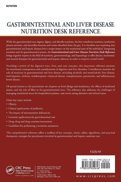 Produktbild: Gastrointestinal and Liver Disease Nutrition Desk Reference