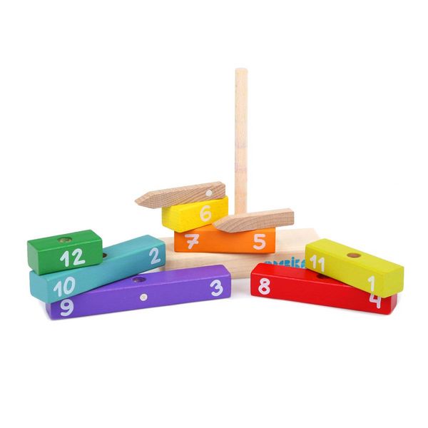 Produktbild: Holzuhr 8 Teile