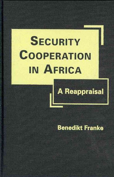 Produktbild: Franke, B:  Security Cooperation in Africa