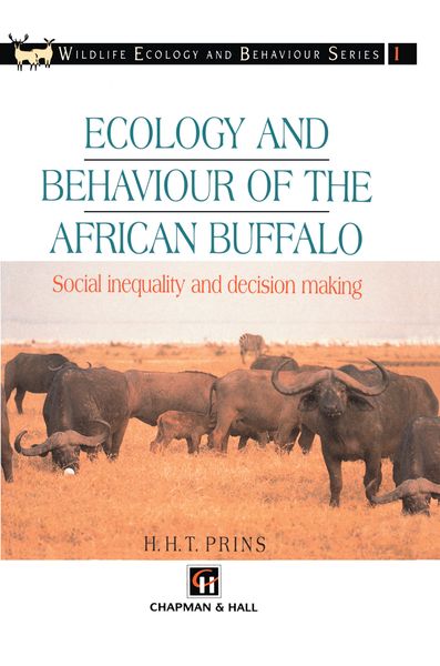 Produktbild: Ecology and Behaviour of the African Buffalo