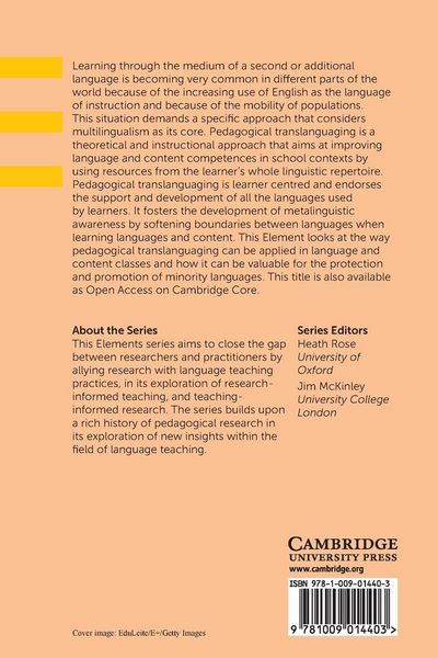 Produktbild: Pedagogical Translanguaging
