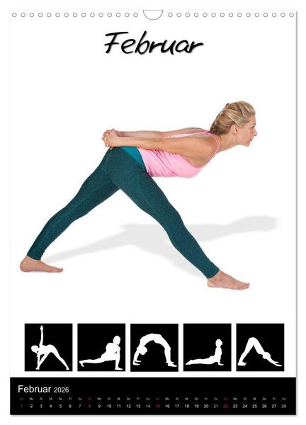 Produktbild: Yoga in Bildern (Wandkalender 2026 DIN A3 hoch), CALVENDO Monatskalender