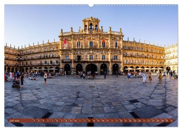 Produktbild: Salamanca - Eine Perle Spaniens (hochwertiger Premium Wandkalender 2026 DIN A2 quer), Kunstdruck in Hochglanz