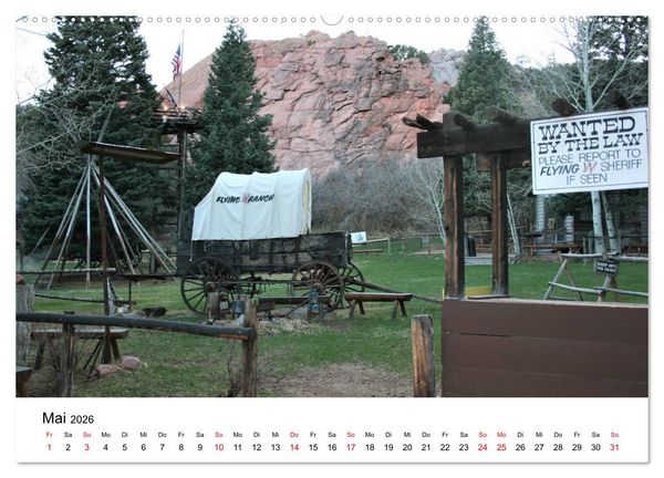 Produktbild: Colorado, USA - Ausflugsziele rund um Colorado Springs (hochwertiger Premium Wandkalender 2026 DIN A2 quer), Kunstdruck in Hochglanz