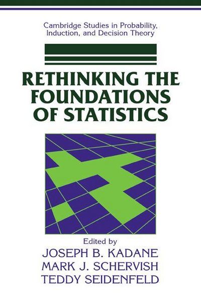 Produktbild: Rethinking the Foundations of Statistics