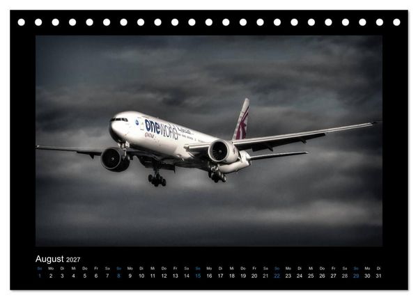 Produktbild: Faszination Luftfahrt (Tischkalender 2027 DIN A5 quer), CALVENDO Monatskalender