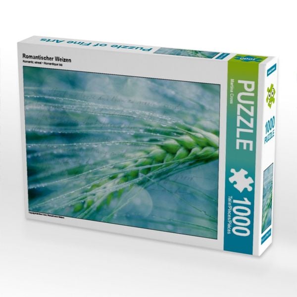 Produktbild: CALVENDO Puzzle Romantischer Weizen | 1000 Teile Lege-Gr&ouml;&szlig;e 64x48cm Foto-Puzzle f&uuml;r gl&uuml;ckliche Stunden