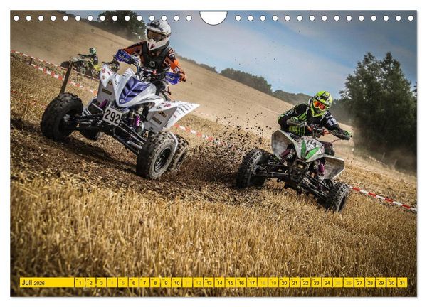 Produktbild: Quad`s action auf vier r&auml;dern (Wandkalender 2026 DIN A4 quer), CALVENDO Monatskalender