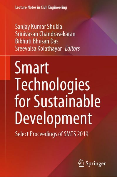 Produktbild: Smart Technologies for Sustainable Development