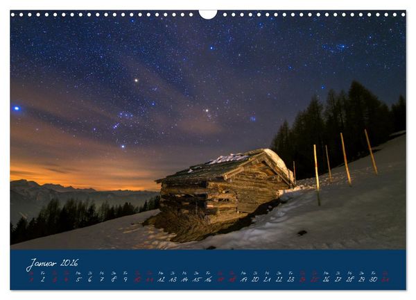 Produktbild: Welt unter Sternen (Wandkalender 2026 DIN A3 quer), CALVENDO Monatskalender
