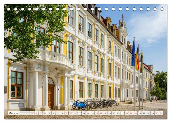 Produktbild: Magdeburg Impressionen (Tischkalender 2026 DIN A5 quer), CALVENDO Monatskalender