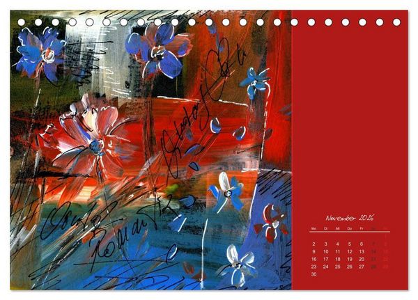 Produktbild: Blumenduft (Tischkalender 2026 DIN A5 quer), CALVENDO Monatskalender