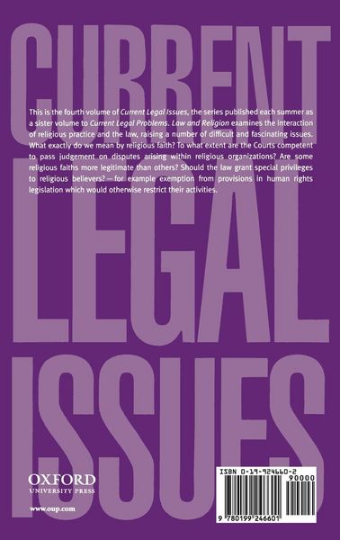 Produktbild: Law and Religion