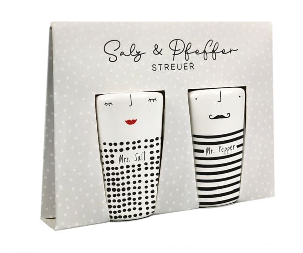 Produktbild: Salz & Pfefferstreuer Mrs. Und Mr.