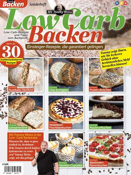 Produktbild: Low Carb Backen mit Tommy Weinz
