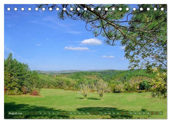 Produktbild: Dordogne Mon Amour (Tischkalender 2026 DIN A5 quer), CALVENDO Monatskalender