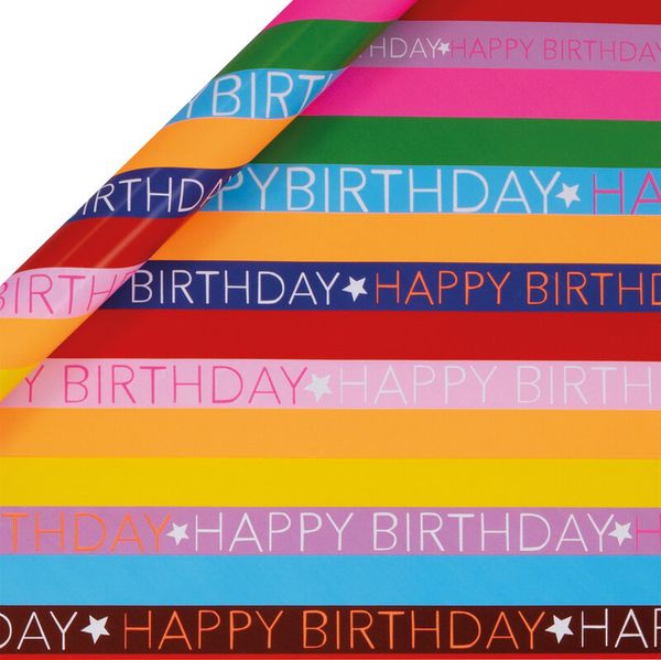 Produktbild: Geschenkpap. Birthday 4mx70cm