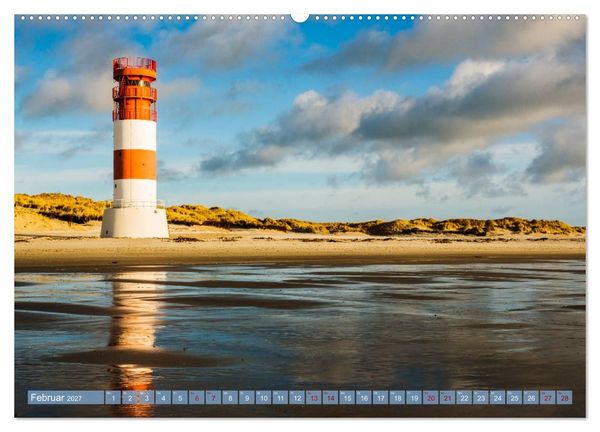 Produktbild: Stimmungsvolle K&uuml;stenmomente (hochwertiger Premium Wandkalender 2027 DIN A2 quer), Kunstdruck in Hochglanz