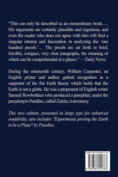 Produktbild: 100 Proofs That Earth Is Not A Globe
