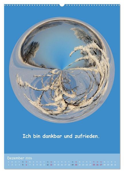 Produktbild: Meditative Natur (hochwertiger Premium Wandkalender 2026 DIN A2 hoch), Kunstdruck in Hochglanz