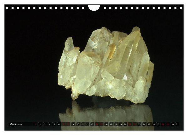 Produktbild: Mineralien (Wandkalender 2026 DIN A4 quer), CALVENDO Monatskalender