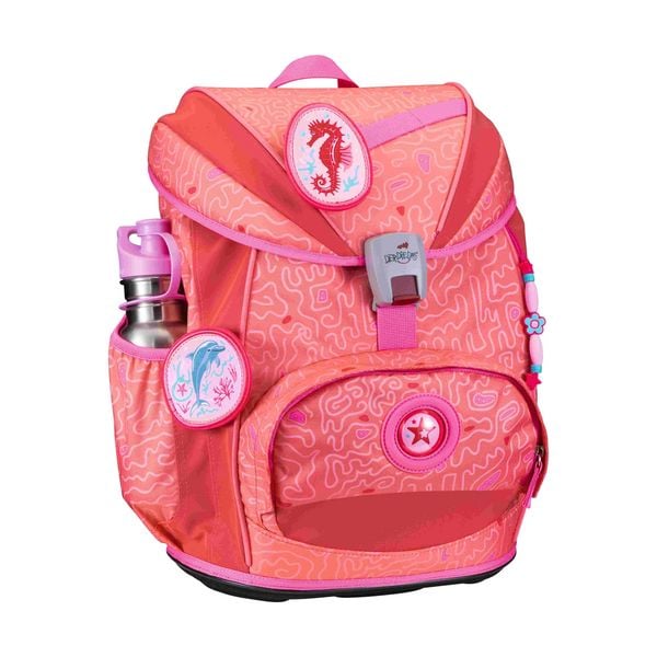 Produktbild: DerDieDas Schulranzen Set ErgoFlex Light Superflash, Schulranzen Set, 5tlg, Coral Reef