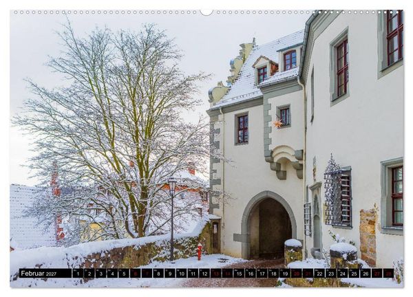 Produktbild: Mei&szlig;en Impressionen (hochwertiger Premium Wandkalender 2027 DIN A2 quer), Kunstdruck in Hochglanz