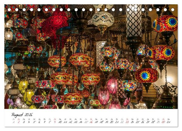 Produktbild: Istanbul - Stadt auf zwei Kontinenten (Tischkalender 2026 DIN A5 quer), CALVENDO Monatskalender