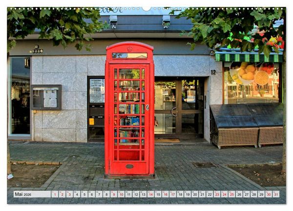 Produktbild: Euskirchen - Ein Trip durch die Kreisstadt am Rande der Eifel (hochwertiger Premium Wandkalender 2026 DIN A2 quer), Kunstdruck in Hochglanz