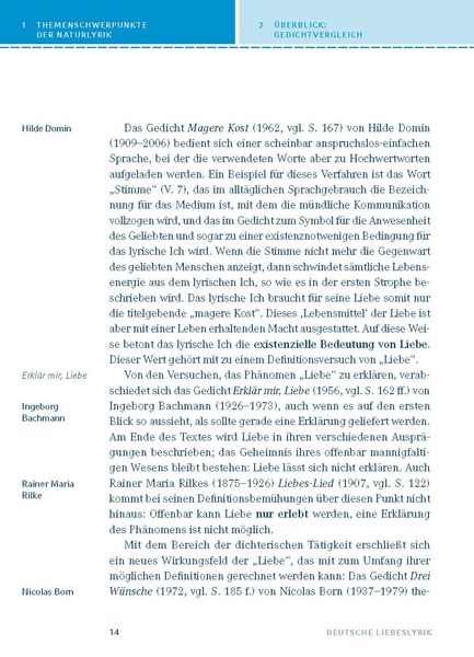 Produktbild: Deutsche Liebeslyrik vom Barock bis zur Gegenwart